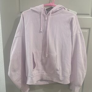 PINK Victoria's Secret Light Pink Hoodie Jacket, Small